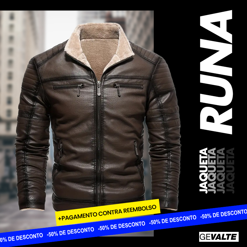 Jaqueta Runa - Interior Forrado com Tecido Suave e Quente