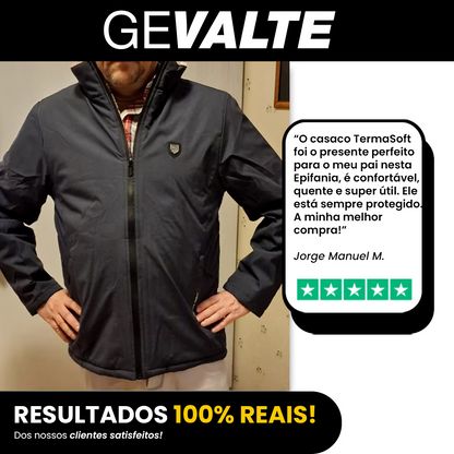 Jaqueta TermaSoft- Interior Forrado com Tecido Suave e Quente