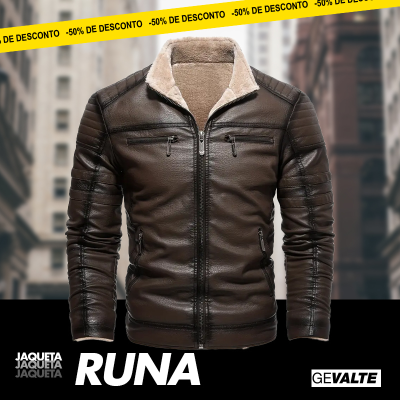 Jaqueta Runa - Interior Forrado com Tecido Suave e Quente
